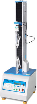 Guter Preis Leder-Zugprüfmaschinen des Mikrocomputer-500N mit hoher genauer Kugelumlaufspindel Online