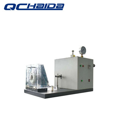 Guter Preis Wegwerfmasken-synthetischer Blut-Durchdringen-Prüfvorrichtungs-Einspritzungs-Abstand 300mm~305mm justierbar Online